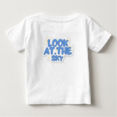 空を見上げて ベビーTシャツ (裏面)