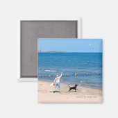 空を見上げる マグネット (正面/裏面)