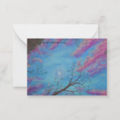 空を開く ノートカード (正面)