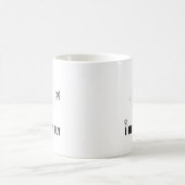 空を飛ぶ必要があるマグカップ コーヒーマグカップ (中央)