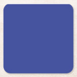 空を飛ぶ飛行機 青い背景 スクエアペーパーコースター<br><div class="desc">あらゆるイベントに最適な6枚組オリジナルスクエアペーパーコースター。</div>