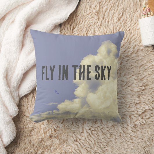 空を飛ぶ クッション (ブランケット)