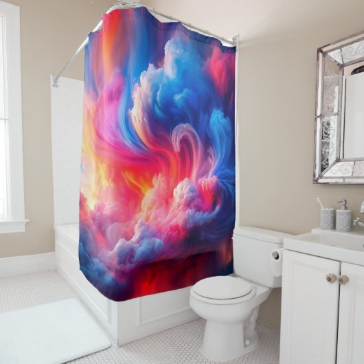 空アート シャワーカーテン (インサイチュ)