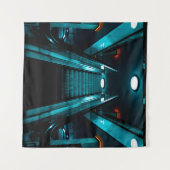 空エスカレータ タペストリー (正面(横))