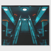 空エスカレータ ラッピングペーパー (フラット)