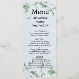 空エレガントの青い背景の紫色の枝 メニュー