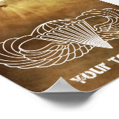 空カスタム上ポスター ポスター (角)