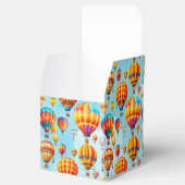 空カラフルのギフトボックスの熱気球 フェイバーボックス (オープン)