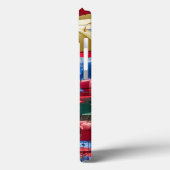 空カラフル青橙赤色の傘 Case-Mate iPhoneケース (裏面 / 左)