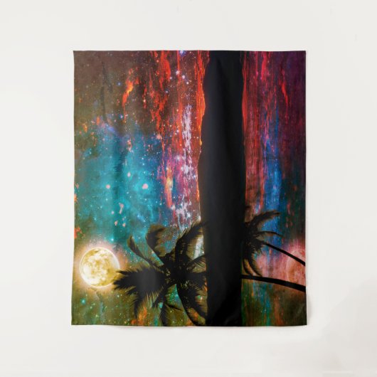 空カラフル タペストリー (正面)