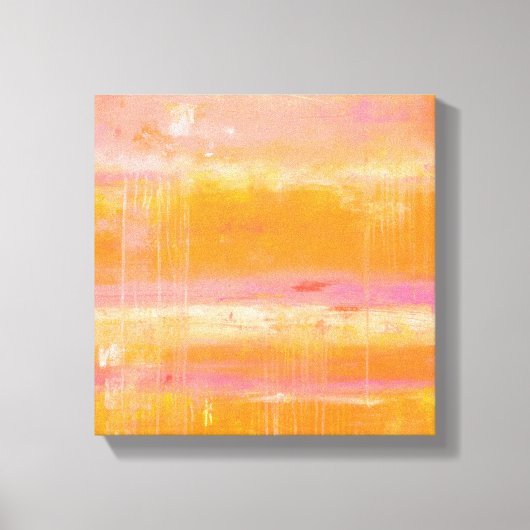 空カリブの キャンバスプリント (正面)