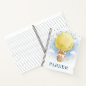 空パーソナライズされた気球 ノートブック (内部)