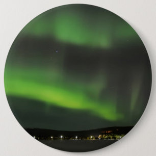 空ボタンのオーロラのborealis 缶バッジ