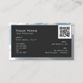 空モダン雲 名刺 (裏面)