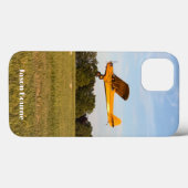 空モノグラムの空飛んでいる写真航空クール Case-Mate iPhoneケース (裏面 (横))