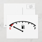 空ランニングの上 ポストカード (正面/裏面)