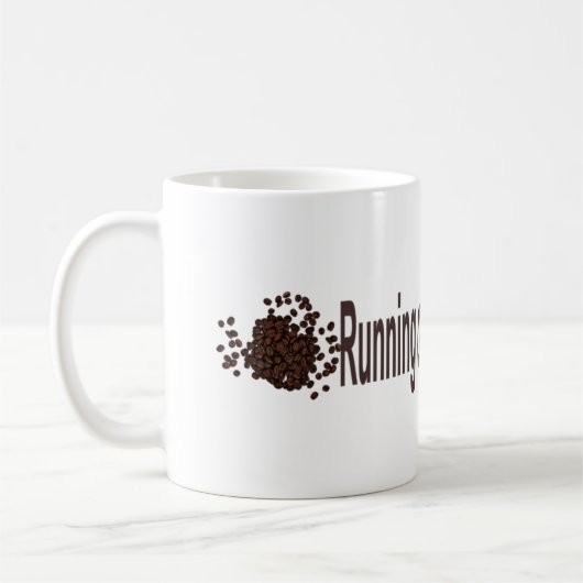 空ランニングの コーヒーマグカップ (左)