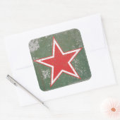 空ロシアの力WWII CCCPローンデル スクエアシール (封筒)