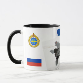 空ロシアの軍MIG 35回収可能MUG マグカップ