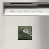 空中からのストーンヘンジ マグネット (インサイチュ (食洗機))