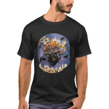 空中でのイモレーション ダークTシャツ