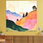 空中での愛 キャンバスプリント (インサイチュ (リビング))