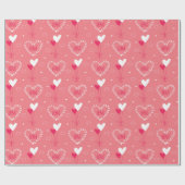 空中での愛 ラッピングペーパー (フラット)