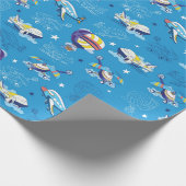 空中で ラッピングペーパー (角)