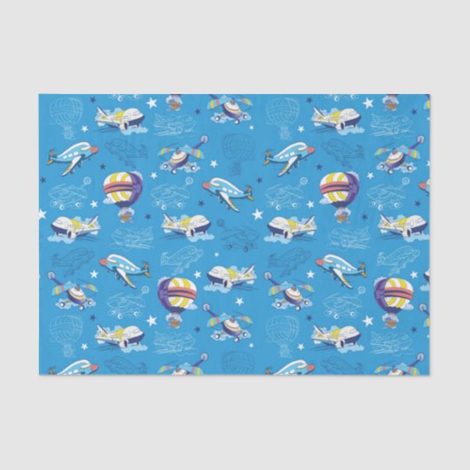 空中で 薄葉紙 (正面)