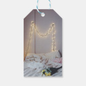 空中に飛ぶ妖精の物語フォトギフトラベル ギフトタグ (裏面)