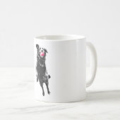 空中のクリムゾンキャッチ コーヒーマグカップ (正面右)