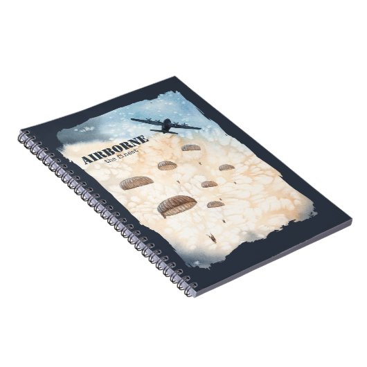 空中のパラトロオペラ素晴らしスのジャンプのカスタマイズ ノートブック (右側)