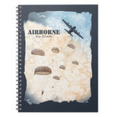 空中のパラトロオペラ素晴らしスのジャンプのカスタマイズ ノートブック (正面)