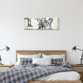 空中の小さな城， 1915 キャンバスプリント (インサイチュ (寝室))