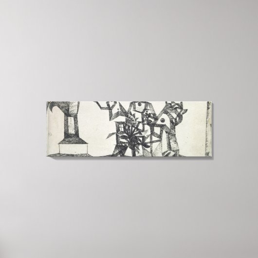 空中の小さな城， 1915 キャンバスプリント (正面)