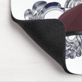 空中の翼の上に特別に設計されたベレー マウスパッド (コーナー)