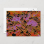 空中の音楽 ポストカード (正面/裏面)