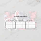 空中イニシャルスムージー店クーポン ロイヤリティカード (裏面)