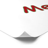 空中サンタ ポスター (角)