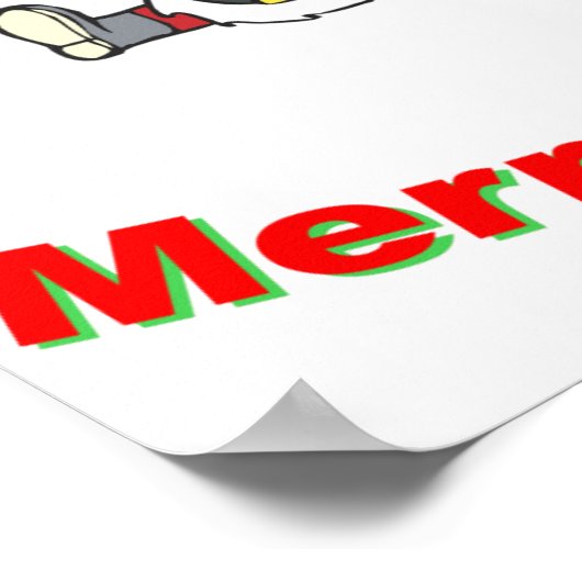 空中サンタII ポスター (角)