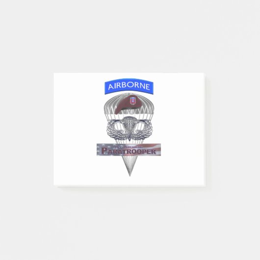 空中タブ鋼パラトパージャンプ翼 ポストイット (正面)