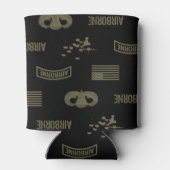 空中パターン（緑） 缶クーラー (裏面)