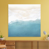 空中ビーチ砂3パネルキャンバス印刷 キャンバスプリント (インサイチュ (リビング))