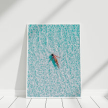 空中ビーチ – ホリデーポスター