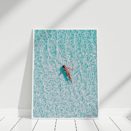 空中ビーチ – ホリデーポスター ポスター