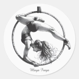 空中フープリラ名 ラウンドシール