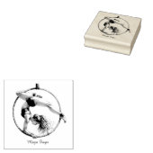 空中フープリラ名 ラバースタンプ (押印)