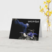 空中モトクロス#3閉 カード (黄色い花)