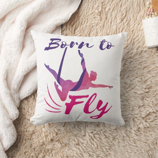 空中ヨガシルク生まれズフライ クッション (ブランケット)