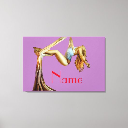 空中ヨガフィットネスサンダー_コーブ キャンバスプリント (正面)